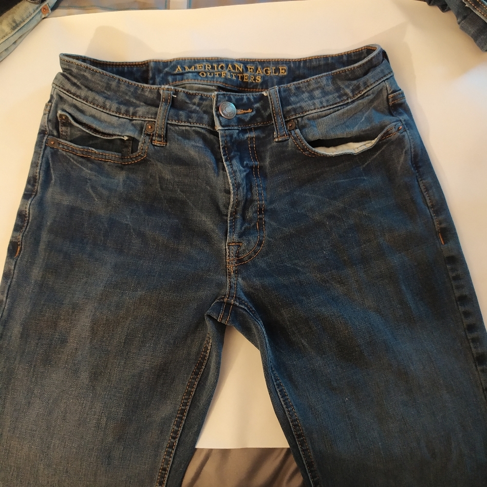 Men's American Eagle 360 Flex Slim Straight Jeans